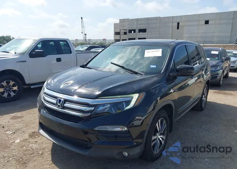2018 Honda Pilot Ex-L z USA, uszkodzony, nr VIN 5FNYF5H82JB007642